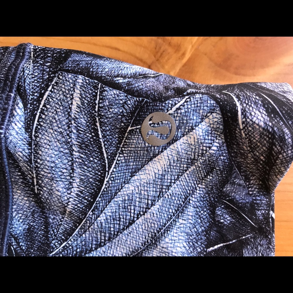 Lululemon Leaf Print Legging